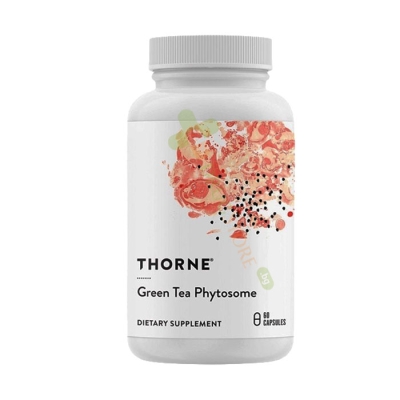 ТОРН ЗЕЛЕН ЧАЙ ФИТОЗОМИ капсули 60 броя / THORNE GREEN TEA PHYTOSOME 