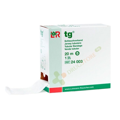 ТРЪБООБРАЗЕН БИНТ Tg5 5,5 см х 20 м / LOHMANN & RAUSCHER TG5 TUBULAR BANDAGE 5.5 sm х 20 m