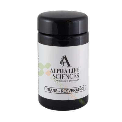ТРАНС РЕСВЕРАТРОЛ капсули 60 броя / ALPHA LIFE SCIENCES TRANS RESVERATROL
