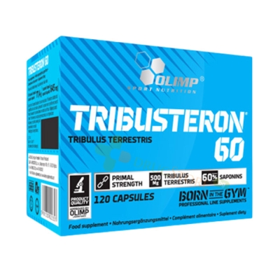 ТРИБУСТЕРОН 60 капсули 500 мг 120 броя / OLIMP SPORT NUTRITION TRIBUSTERON 60