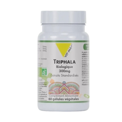 ТРИФАЛА капсули 60 броя / VIT`ALL+ TRIPHALA 