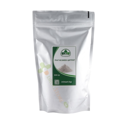 ТРИМАРТ МАГНЕЗИЕВ ЦИТРАТ прах 500 г / TRIMART MAGNESIUM CITRATE powder 