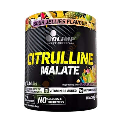ЦИТРУЛИН МАЛАТ 200 г ОВКУСЕН / OLIMP SPORT NUTRITION CITRULLINE MALATE FLAVOURED