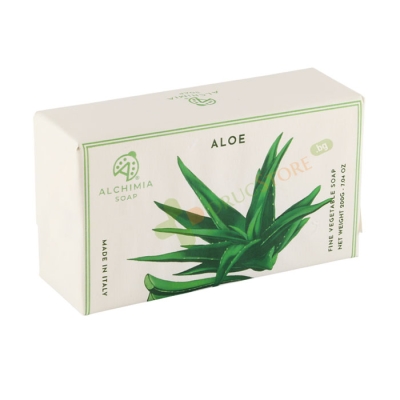 ТВЪРД САПУН АЛОЕ ВЕРА 200 г / ALCHIMIA SOAP FINE VEGETABLE SOAP ALOE
