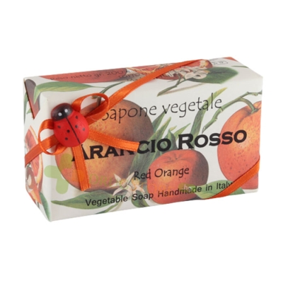 ТВЪРД САПУН ЧЕРВЕН ПОРТОКАЛ 200 г / ALCHIMIA SOAP VEGETABLE SOAP RED ORANGE 