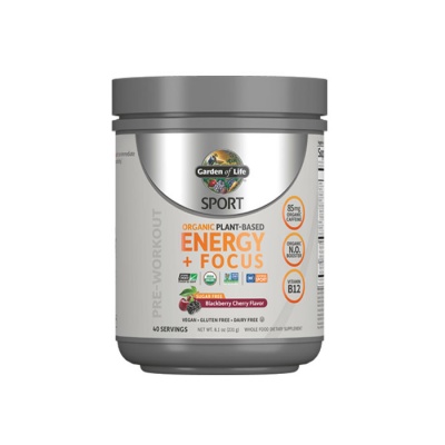 СПОРТ ОРГАНИК ЕНЕРДЖИ + ФОКУС ЗА ЕНЕРГИЯ И КОНЦЕНТРАЦИЯ 231 гр. / GARDEN OF LIFE SPORT ORGANIC ENERGY + FOCUS