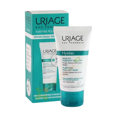 УРИАЖ HYSEAC PURIFYING PEEL - OFF ПИЛИНГ МАСКА 50 мл / URIAGE HYSEAC - PURIFYING PEEL - OFF MASK