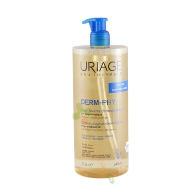 УРИАЖ DERM-PHY ДЕРМАТОЛОГИЧНО ИЗМИВНО ОЛИО 1 л / URIAGE DERM-PHY DERMATOLOGICAL CLEANSING OIL 