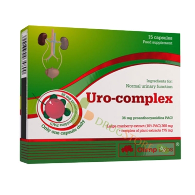 УРО-КОМПЛЕКС капсули 15 броя / OLIMP LABS LABS URO-COMPLEX
