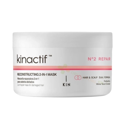 ВЪЗСТАНОВЯВАЩА МАСКА ЗА КОСА KINACTIF № 2 REPAIR 200 мл / KIN COSMETICS KINACTIF REPAIR RECONSTRUCTING MASK