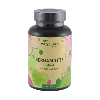 ВЕГАВЕРО БЕРГАМОТ ЕКСТРАКТ капсули 120 броя / VEGAVERO BERGAMOT EXTRACT