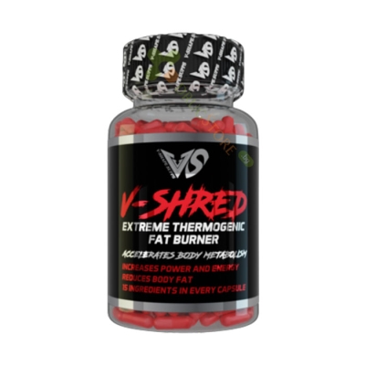 ВИ-ШЕЙП ВИ-ШРЕД ТЕРМОГЕНЕН ФЕТ БЪРНЪР капсули 150 броя / V-SHAPE V-SHRED THERMOGENIC FAT BURNER