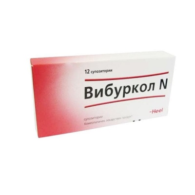 ВИБУРКОЛ Н супозитории 12 броя / VIBURCOL N supp. 12