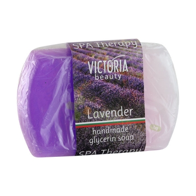 САПУН С ЛАВАНДУЛА И ГЛИЦЕРИН 70 г / VICTORIA BEAUTY HANDMADE GLYCERIN SOAP WITH LAVENDER