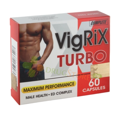 ВИГРИКС ТУРБО капсули 60 броя / COMPLETE PHARMA VIGRIX TURBO