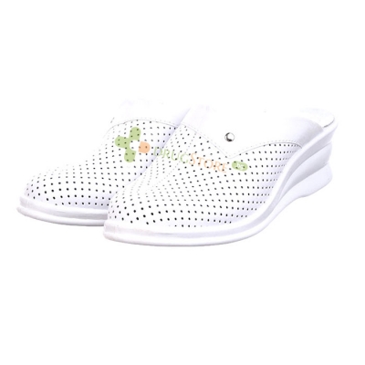 ДАМСКИ ЧЕХЛИ LEONA WHITE 36-41 / VIKING-T WOMEN SLIPPERS LEONA WHITE 36-41