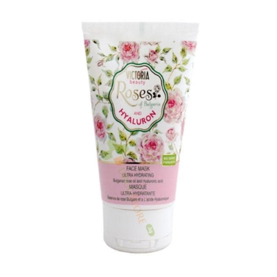 ХИДРАТИРАЩА МАСКА ЗА ЛИЦЕ С ХИАЛУРОН И РОЗА 100 мл. / VICTORIA BEAUTY ULTRA HYDRATING FACE MASK