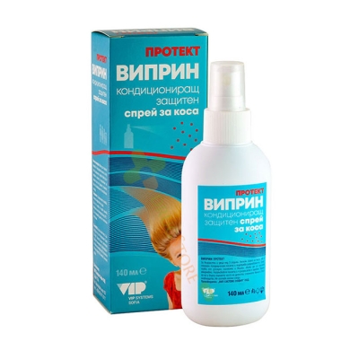 ВИПРИН ПРОТЕКТ КОНДИЦИОНИРАЩ ЗАЩИТЕН СПРЕЙ ЗА КОСА 140 мл / VIPRIN PROTECT HAIR SPRAY 
