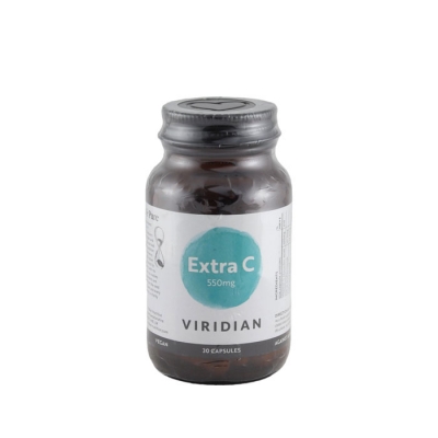 ЕКСТРА - С капсули 550 мг. 30 броя / VIRIDIAN EXTRA - C