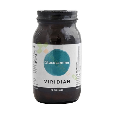 ГЛЮКОЗАМИН СУЛФАТ капсули 90 броя / VIRIDIAN HIGH POTENCY GLUCOSAMINE SULPHATE