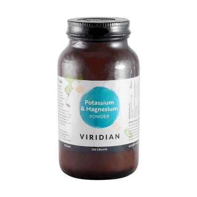 КАЛИЕВ И МАГНЕЗИЕВ ЦИТРАТ прах 150 г / VIRIDIAN POTASSIUM MAGNESIUM CITRATE