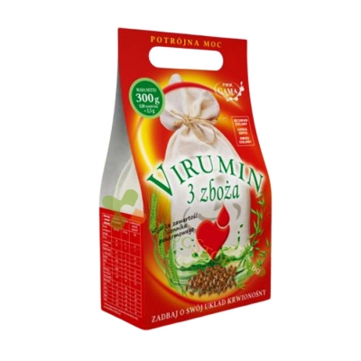ВИРУМИН ТРИ ЗЪРНЕНИ ХРАНИ ФИЛТЪР 120 броя / P.W.M. GAMA VIRUMIN THREE CEREALS  