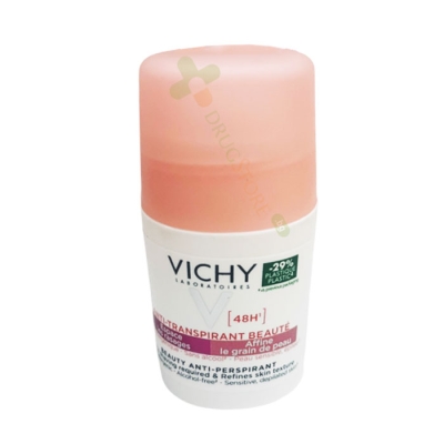 ВИШИ BEAUTY РОЛ ОН ПРОТИВ ИЗПОТЯВАНЕ 48 часа БЕЗ АЛКОХОЛ 50 мл / VICHY BEAUTY ANTI-PERSPIRANT 