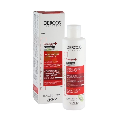 ВИШИ DERCOS ЕНЕРГИЗИРАЩ ШАМПОАН ПРОТИВ КОСОПАД 200 мл / VICHY DERCOS ENERGIZING SHAMPOO