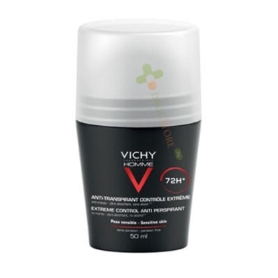 ВИШИ ХОМЕ РОЛ ОН ДЕЗОДОРАНТ 72 ч ПРОТИВ ИЗПОТЯВАНЕ ЗА МЪЖЕ 50 мл / VICHY HOMME ROLL ON ANTIPERSPIRANT 
