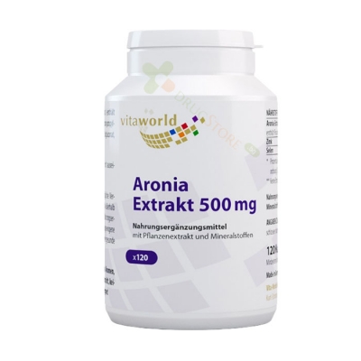  АРОНИЯ ЕКСТРАКТ капсули 120 броя / VITA WORLD ARONIA EXTRACT 