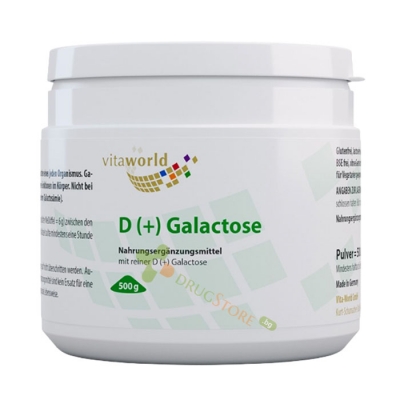 D-ГАЛАКТОЗА прах 500 г / VITA WORLD D-GALACTOSE powder 