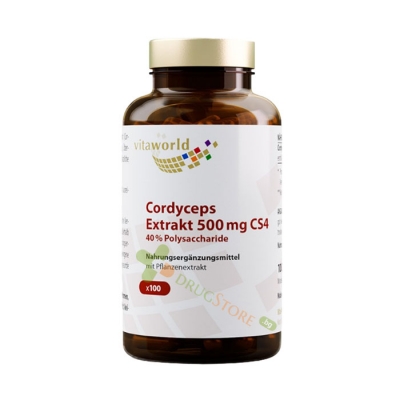 КОРДИЦЕПС ЕКСТРАКТ капсули 100 броя / VITA WORLD CORDYCEPS EXTRACT 