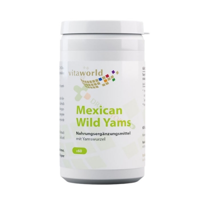 МЕКСИКАНСКИ ДИВ ЯМ капсули 60 броя / VITA WORLD MEXICAN WILD YAMS 