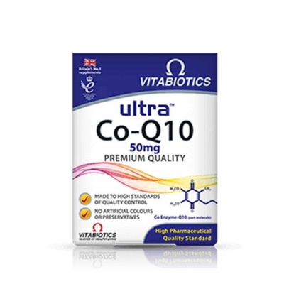 ВИТАБИОТИКС УЛТРА КОЕНЗИМ Q10 таблетки 60 броя / VITABIOTICS ULTRA CO - Q 10