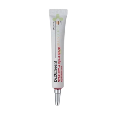 ВИТАЛИФТ-А КРЕМ ЗА ОЧИ И ШИЯ 20 г / DR. DIFFERENT VITALIFT-A EYE & NECK NIGHT TREATMENT CREAM l