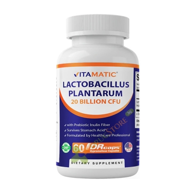ВИТАМАТИК ЛАКТОБАЦИЛУС ПЛАНТАРУМ капсули 60 броя / VITAMATIC LACTOBACILLUS PLANTARUM 