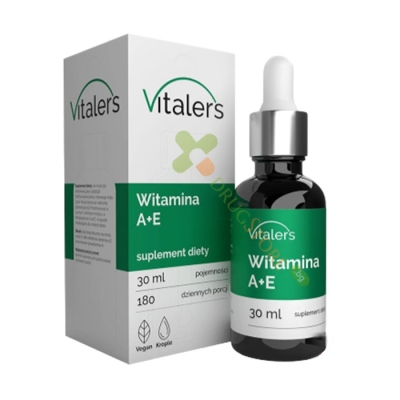 ВИТАМИН A + E капки 30 мл / VITALER'S VITAMIN A + E drops 