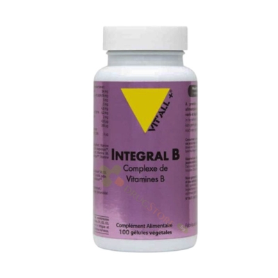 ВИТАМИН B КОМПЛЕКС ФОРМУЛА капсули 100 броя / VIT`ALL+ INTEGRAL B - VITAMIN B COMPLEX 