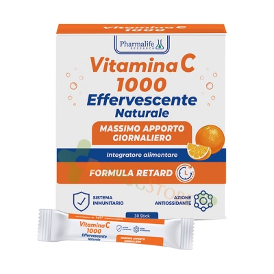 ВИТАМИН C 1000 + ВИТАМИН B2 саше 30 броя / PHARMALIFE RESEARCH RESEARCH VITAMIN C 1000 + VITAMIN B2 sachet