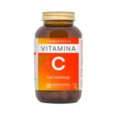 ВИТАМИН C + ШИПКА таблетки 60 броя / FDB LABORATORIOS VITAMIN C + ROSE HIP