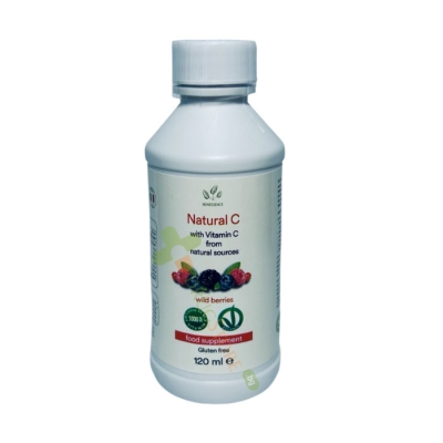 ВИТАМИН C сироп 120 мл / BENESSENCE NATURAL C WITH VITAMIN C FROM NATURAL SOURCES syrup