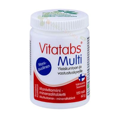 ВИТАТАБС МУЛТИ таблетки 120 броя / HANKINTATUKKU OY VITATABS MULTI