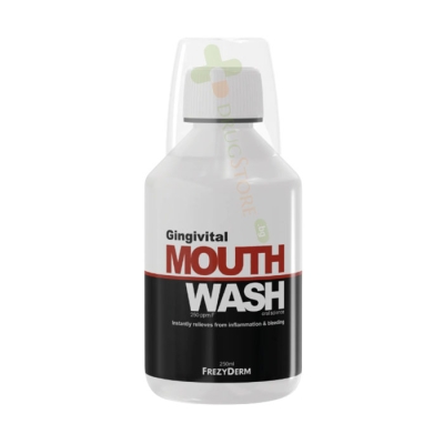 ВОДА ЗА УСТА ГИНГИВИТАЛ С ФЛУОР 250 мл / FREZYDERM GINGIVITAL MOUTHWASH
