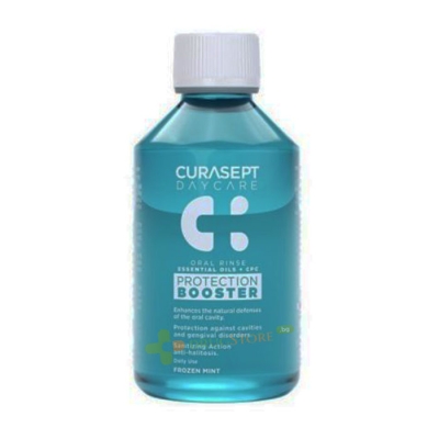 ВОДА ЗА УСТА КЮРАСЕПТ BOOSTER МЕНТА 250 мл / CURASEPT BOOSTER FROZEN MINT 