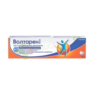 ВОЛТАРЕН ФОРТЕ гел 2.32% 30 г / HALEON VOLTAREN FORTE gel 2,32% 