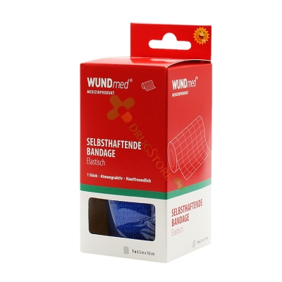 ВУНДМЕД САМОЗАЛЕПВАЩА ПРЕВРЪЗКА 4.5/10 см 1 брой / WUNDMED ELASTIC BANDAGE 4.5/10 cm