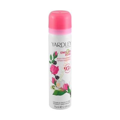 ЯРДЛИ АНГЛИЙСКА РОЗА ДЕЗОДОРАНТ СПРЕЙ ЗА ТЯЛО 75 мл / YARDLEY ENGLISH ROSE DEODORANT