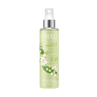МОМИНА СЪЛЗА МИСТ ЗА ТЯЛО 200 мл / YARDLEY LONDON LILY OF THE VALLEY BODY MIST 