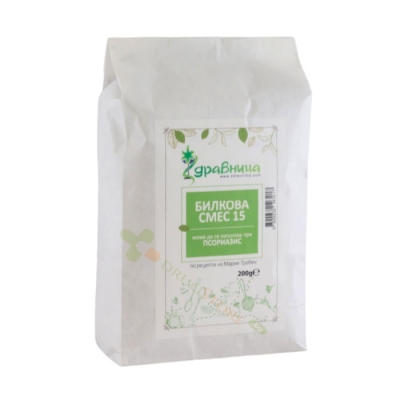 ЗДРАВНИЦА БИЛКОВА СМЕС №15 200 г / ZDRAVNITZA HERBAL MIXTURE N15  