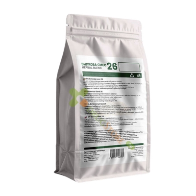 ЗДРАВНИЦА БИЛКОВА СМЕС ЗА ДЕТОКСИКАЦИЯ № 26 200 г / ZDRAVNITZA HERBAL MIXTURE FOR DETOXIFICATION № 26 